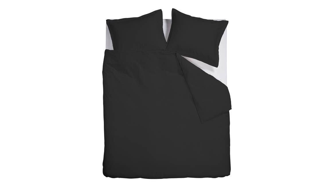 Snoozing Satin Uni housse de couette