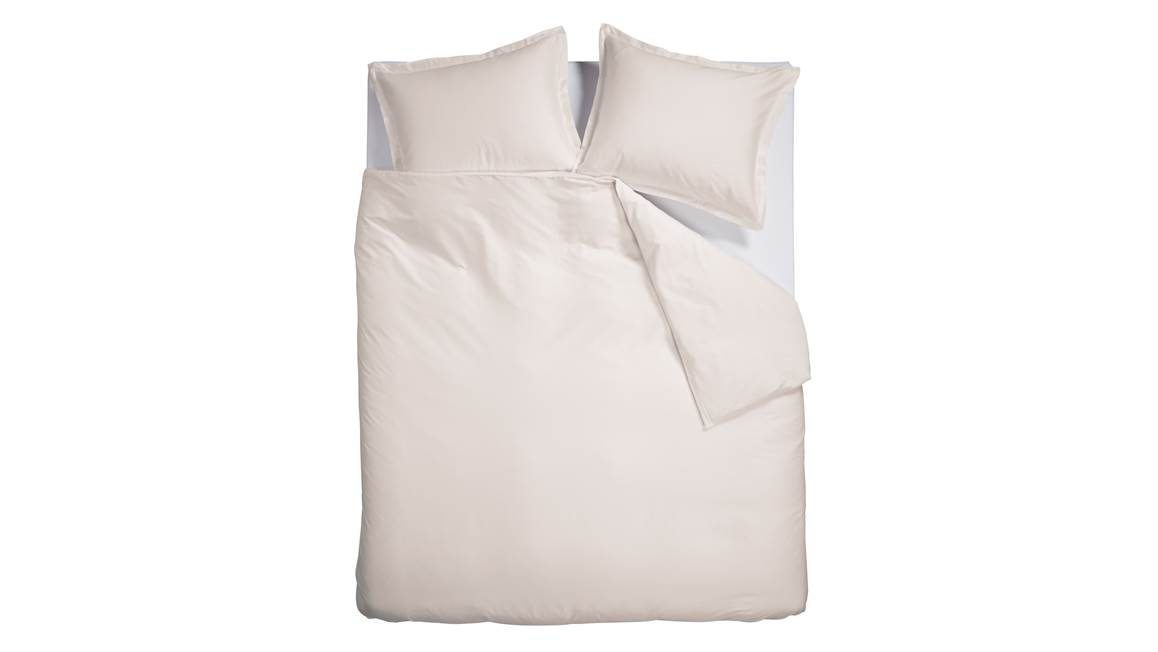 Snoozing Satin Uni housse de couette