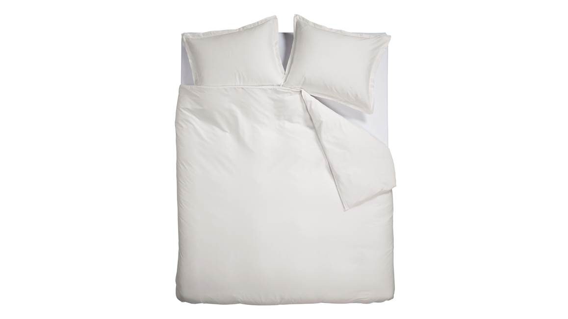 Snoozing Satin Uni housse de couette