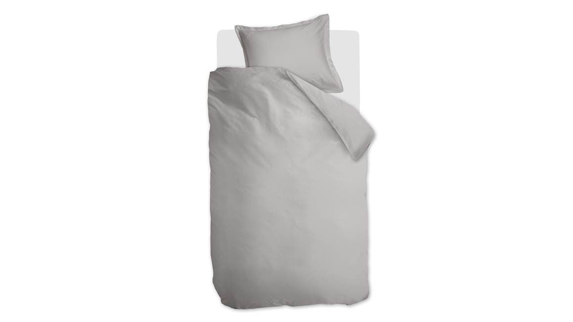 Snoozing Satin Uni housse de couette