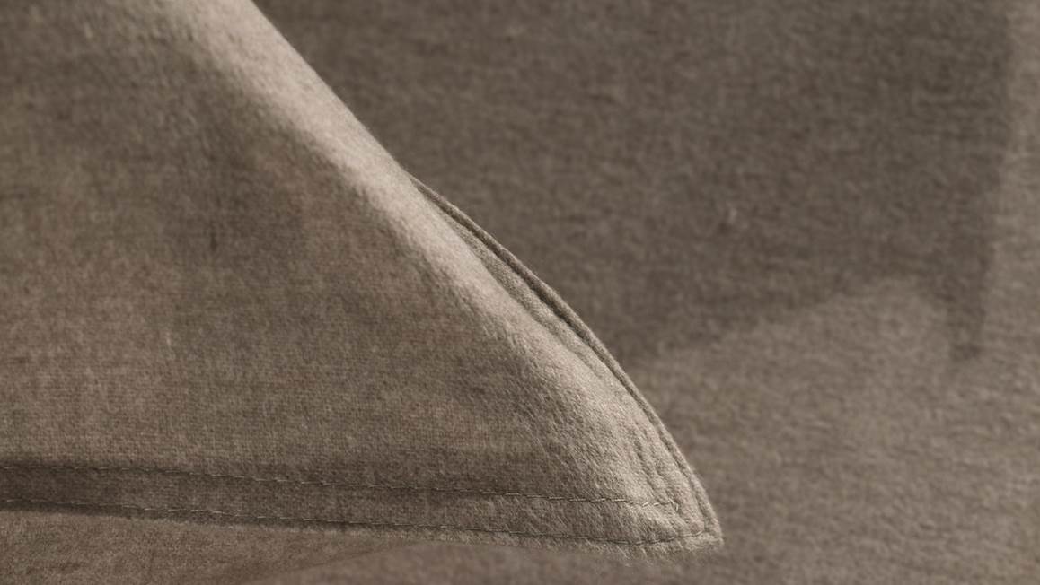 Heckettlane Franela housse de couette en flanelle