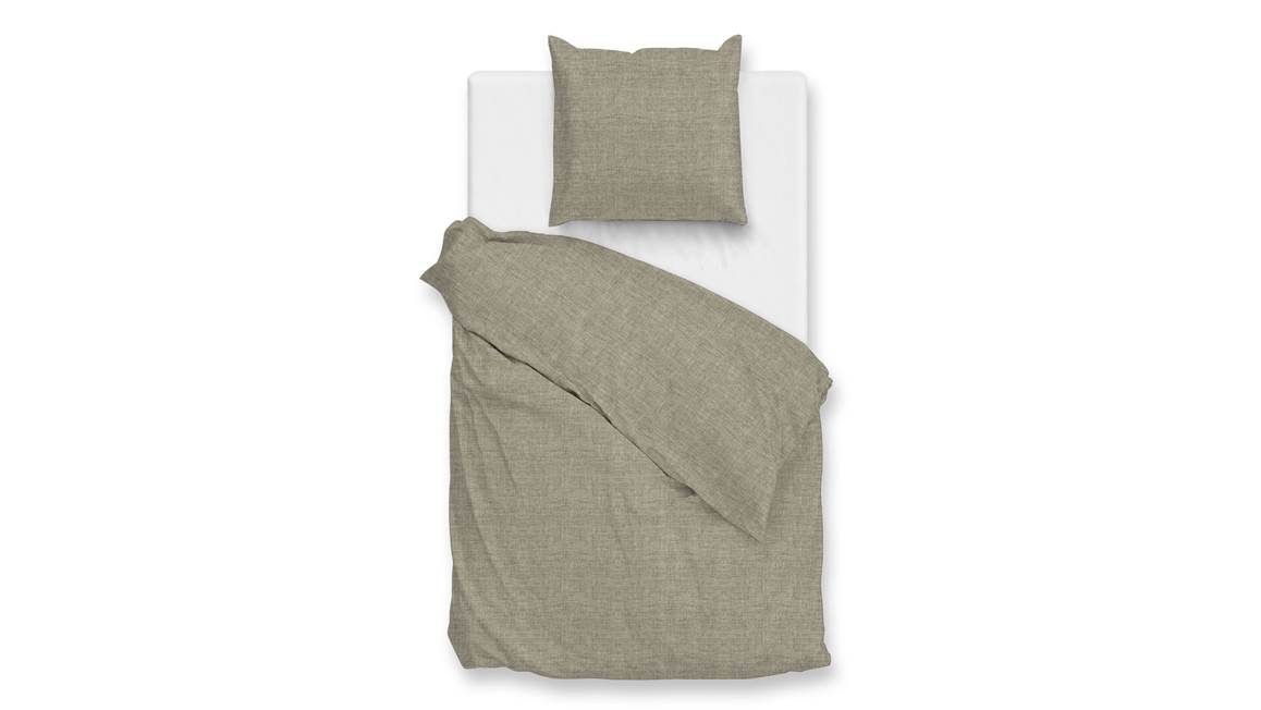 Zohome Flanella di Lino housse de couette en flanelle