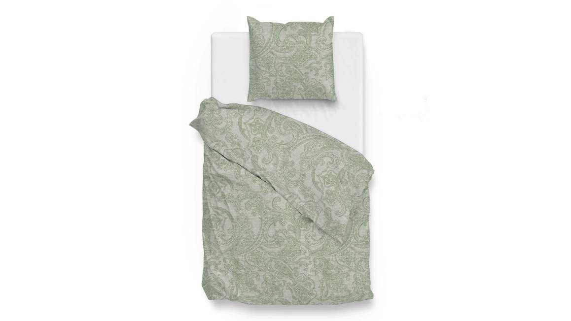 Zohome Paisley di Lino housse de couette