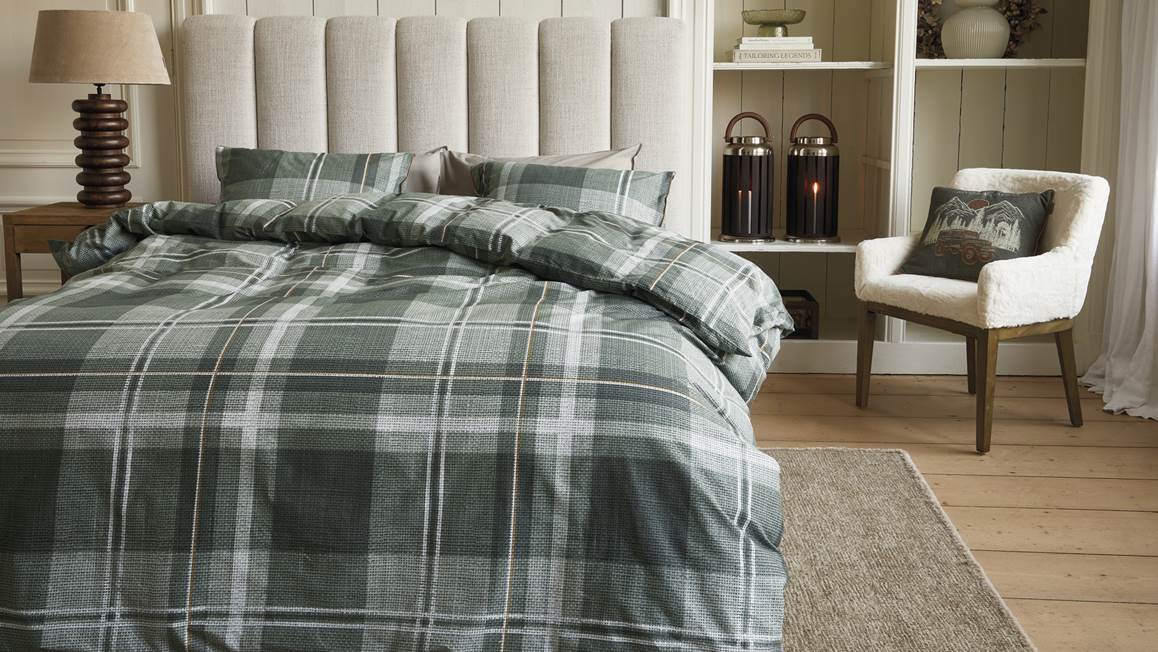 Rivièra Maison Tartan Check housse de couette
