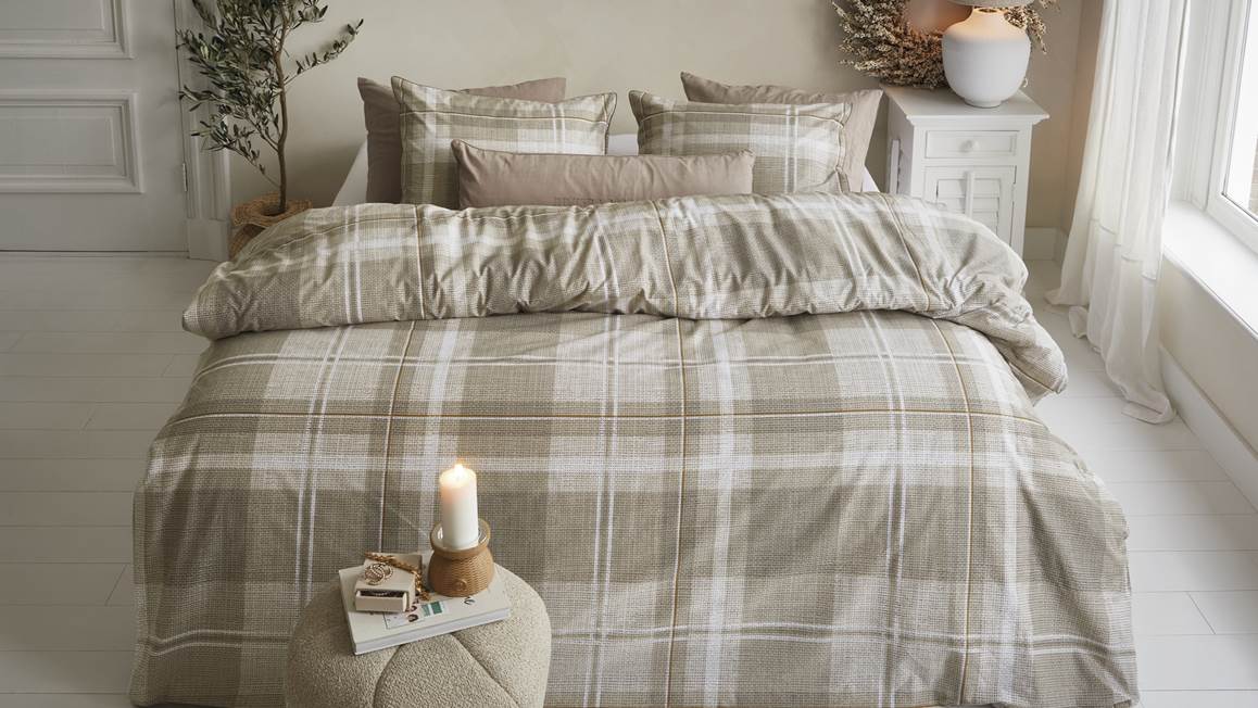 Rivièra Maison Tartan Check housse de couette