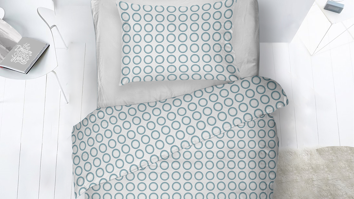 Snoozing Ingeborg housse de couette en flanelle