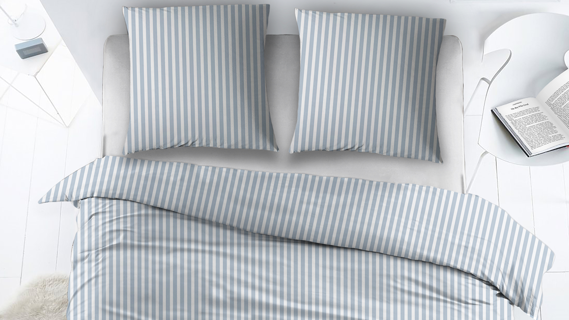 Snoozing Iris housse de couette en flanelle