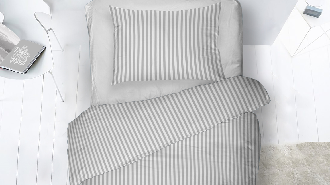 Snoozing Iris housse de couette en flanelle
