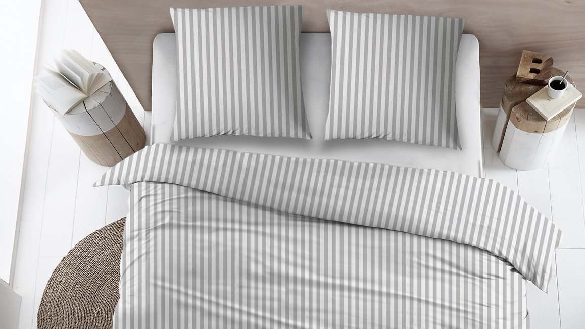 Snoozing Iris housse de couette en flanelle