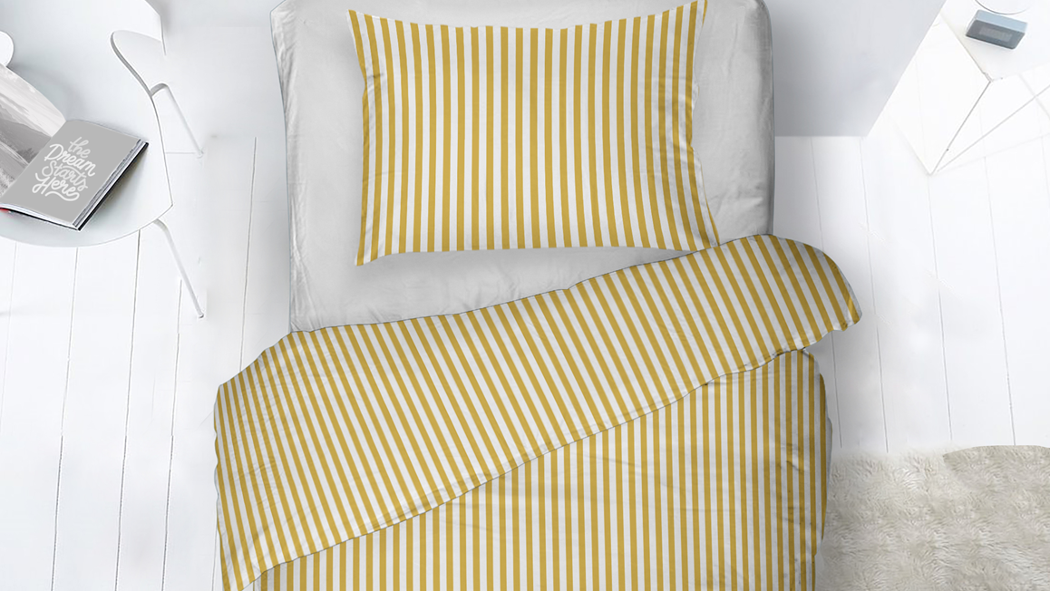 Snoozing Iris housse de couette en flanelle