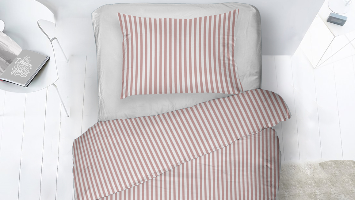 Snoozing Iris housse de couette en flanelle