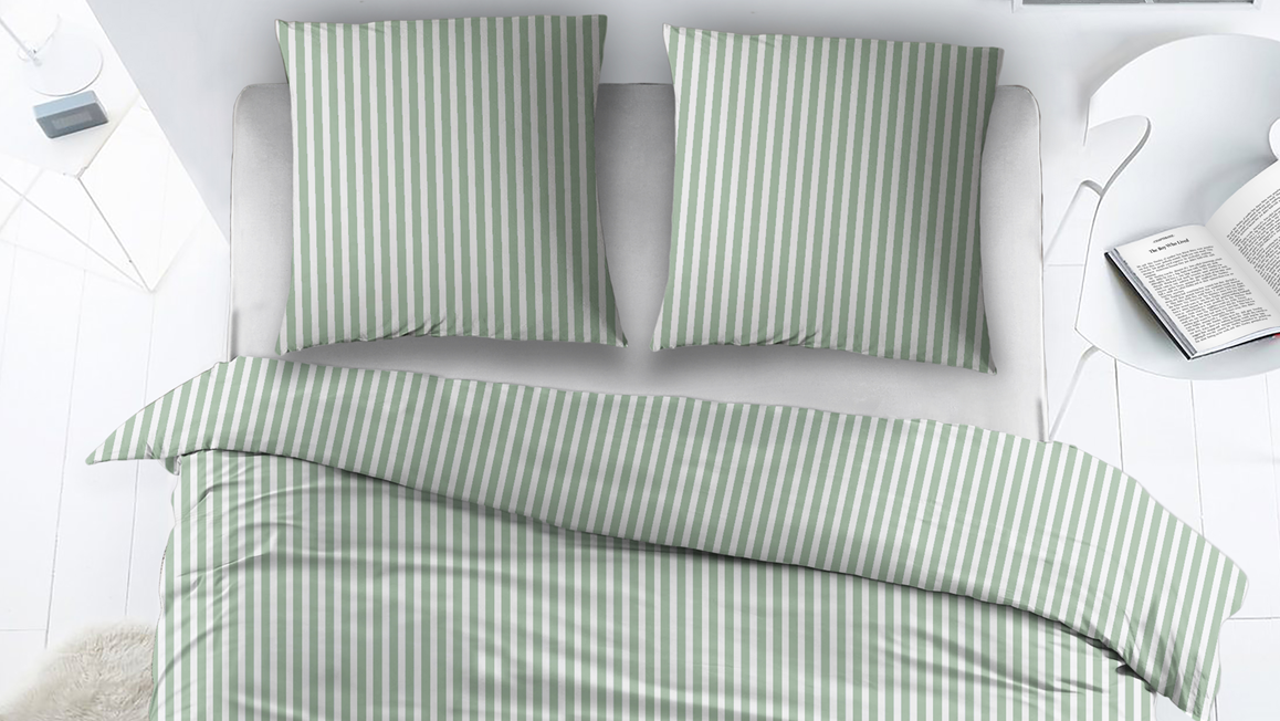 Snoozing Iris housse de couette en flanelle