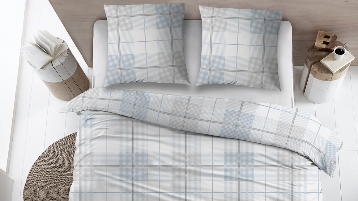 Snoozing Ivy housse de couette en flanelle
