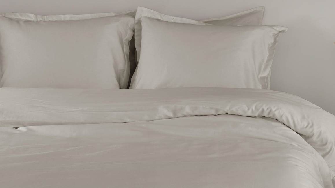 Ambiante Satin Uni housse de couette