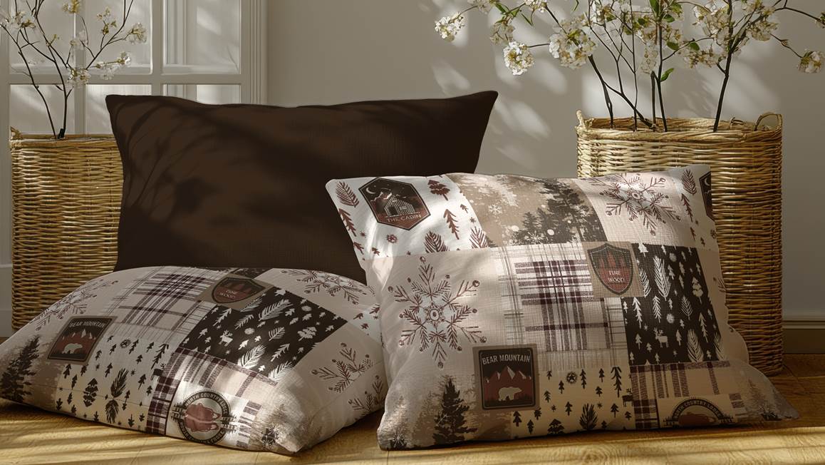 Romanette Andes housse de couette en flanelle