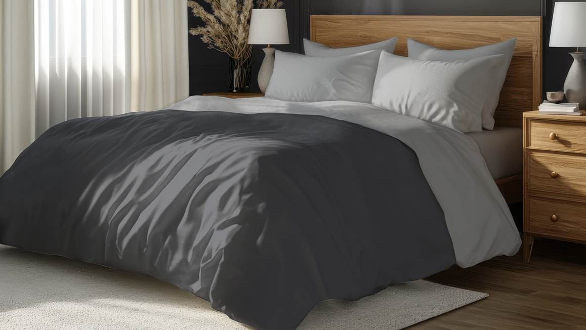 Satin d’Or Reverso housse de couette