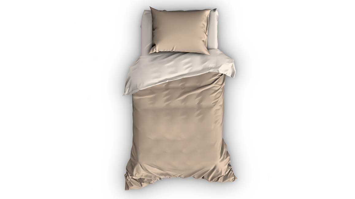 Satin d’Or Reverso housse de couette