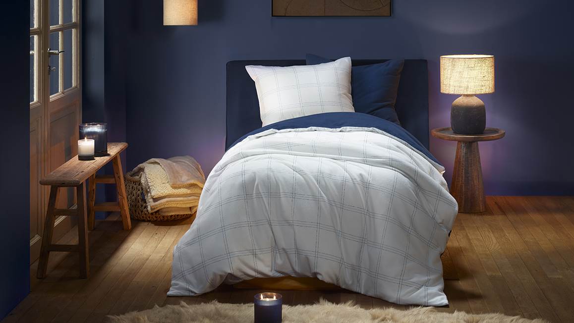 De Witte Lietaer Juul housse de couette en flanelle