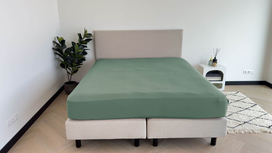 Kayori Kai drap-housse coton 57 fils