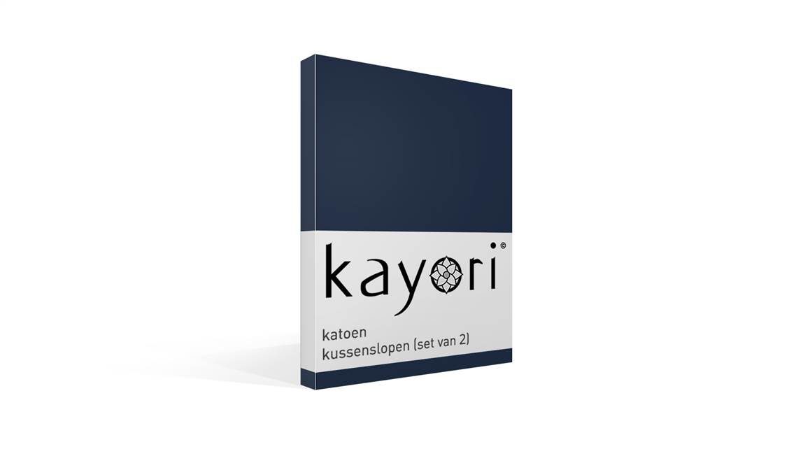 Kayori Kai taies d’oreiller coton 57 fils (lot de 2)