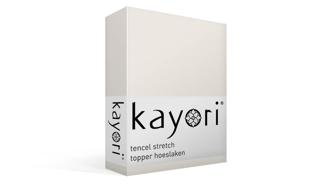 Kayori Sota drap-housse surmatelas lyocell stretch