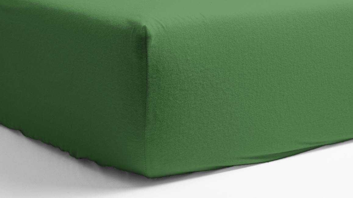 Snoozing drap-housse flanelle