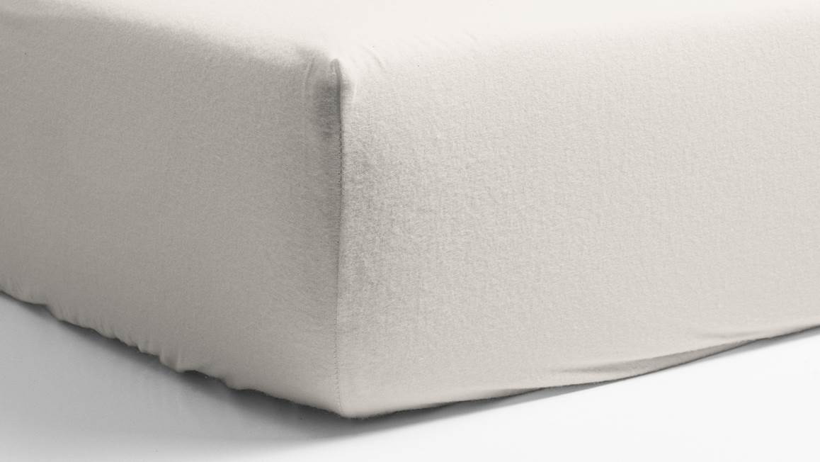 Snoozing drap-housse grand bonnet flanelle