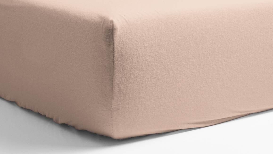 Snoozing drap-housse grand bonnet flanelle