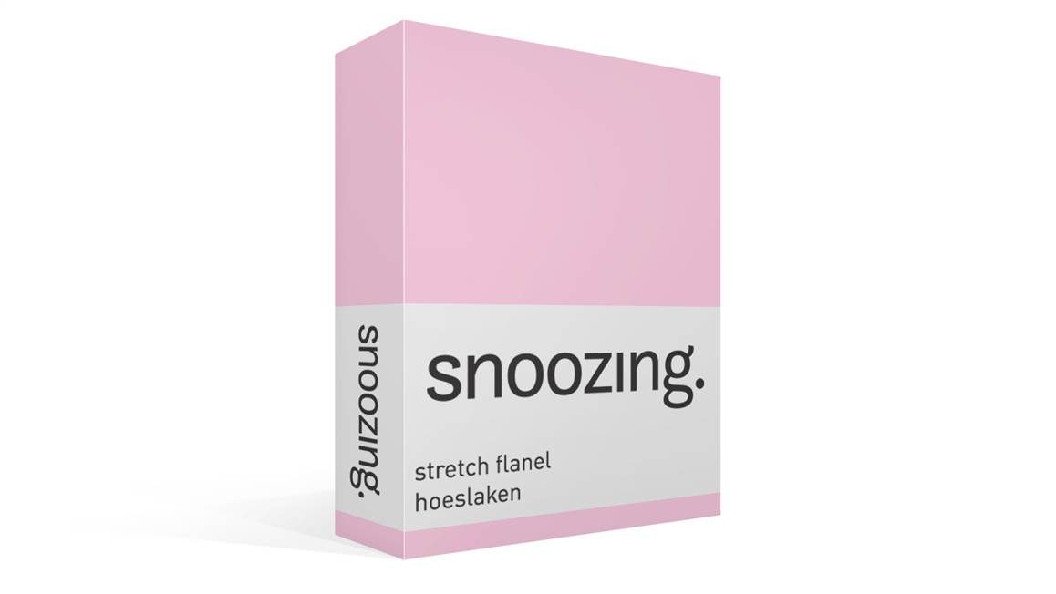Snoozing drap-housse flanelle stretch