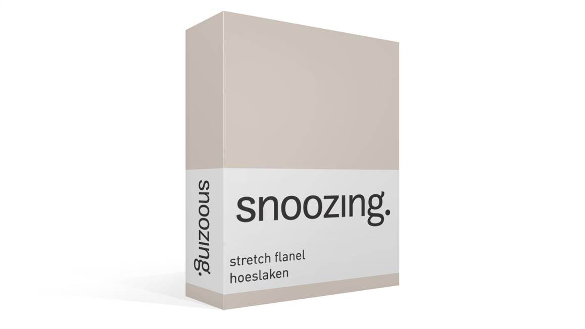 Snoozing drap-housse flanelle stretch