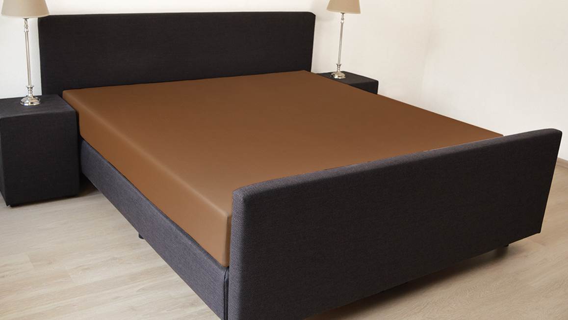 Snoozing drap-housse surmatelas satin