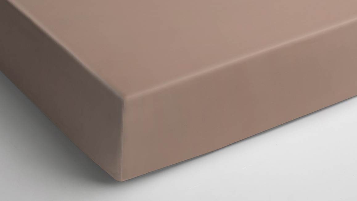 Snoozing drap-housse surmatelas satin