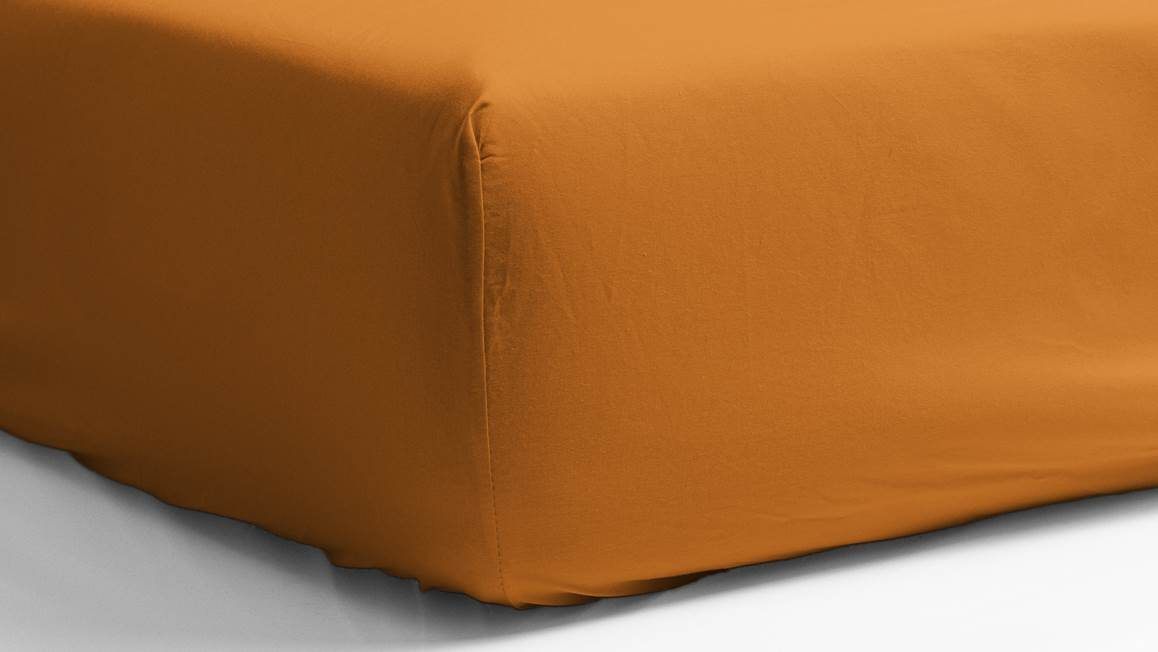 Snoozing drap-housse percale