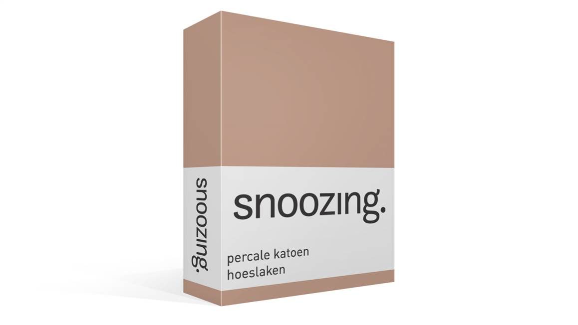 Snoozing drap-housse percale