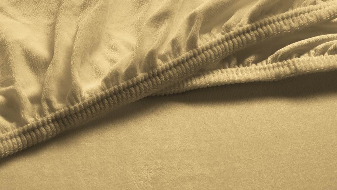 Snoozing drap-housse velours