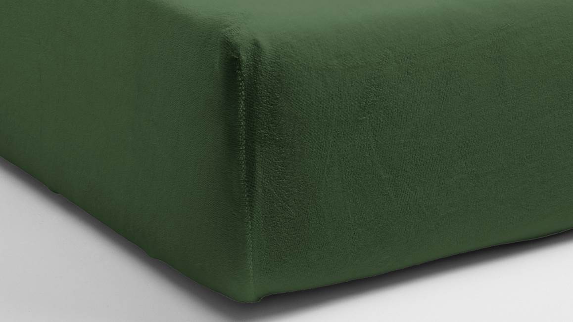 Snoozing drap-housse velours