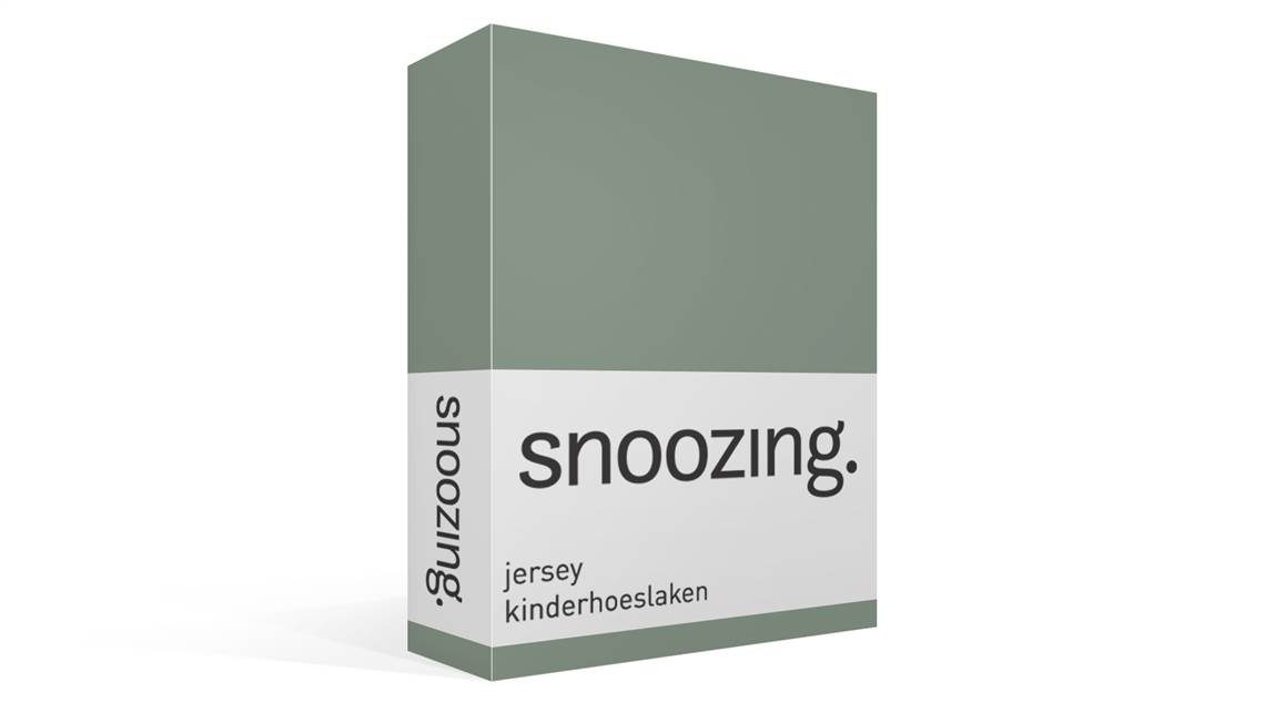 Snoozing drap-housse jersey stretch