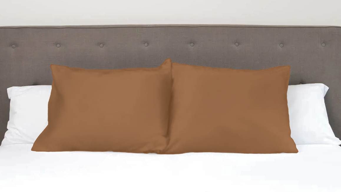 Snoozing taies d'oreiller coton 57 fils (lot de 2)