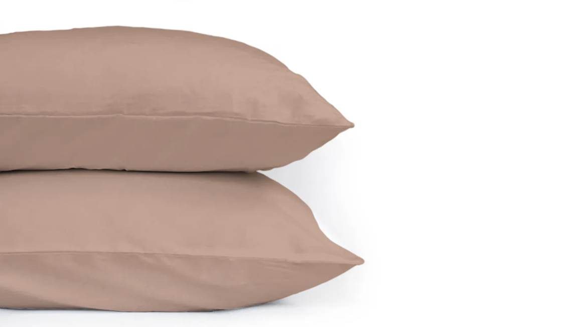 Snoozing taies d’oreiller percale (lot de 2)