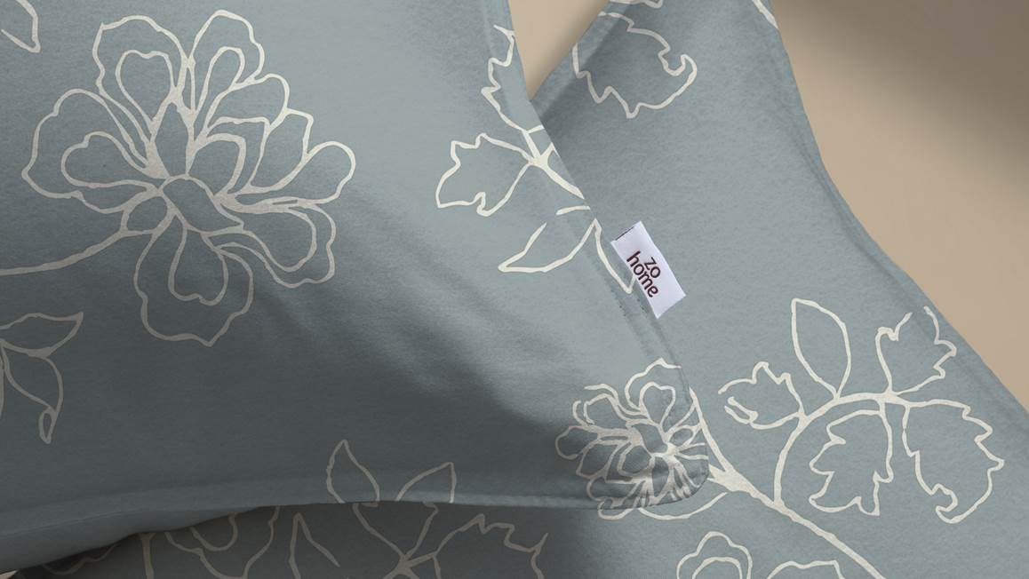 Zohome Alva housse de couette en flanelle