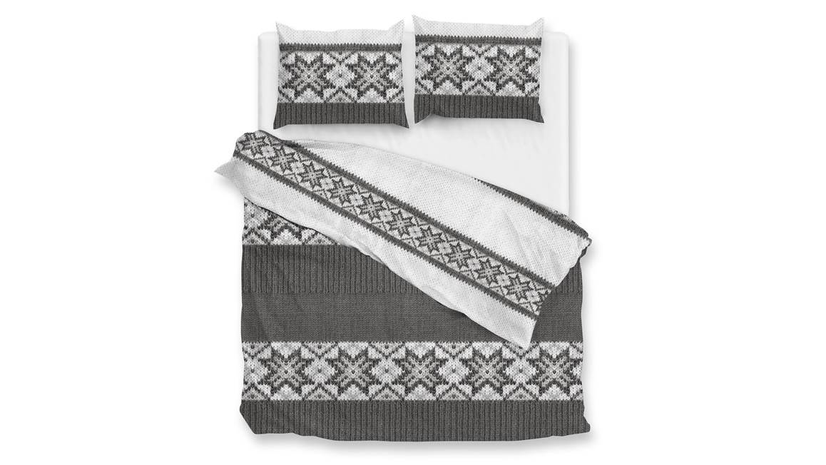 Zohome Anika housse de couette en flanelle