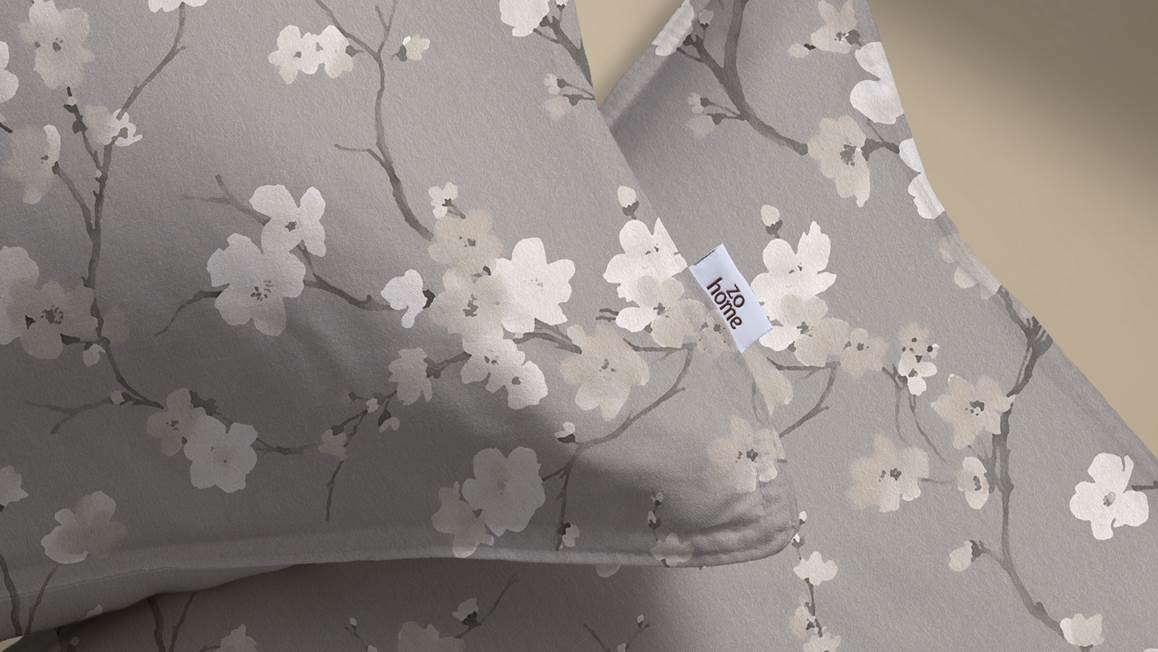 Zohome Aria housse de couette en flanelle