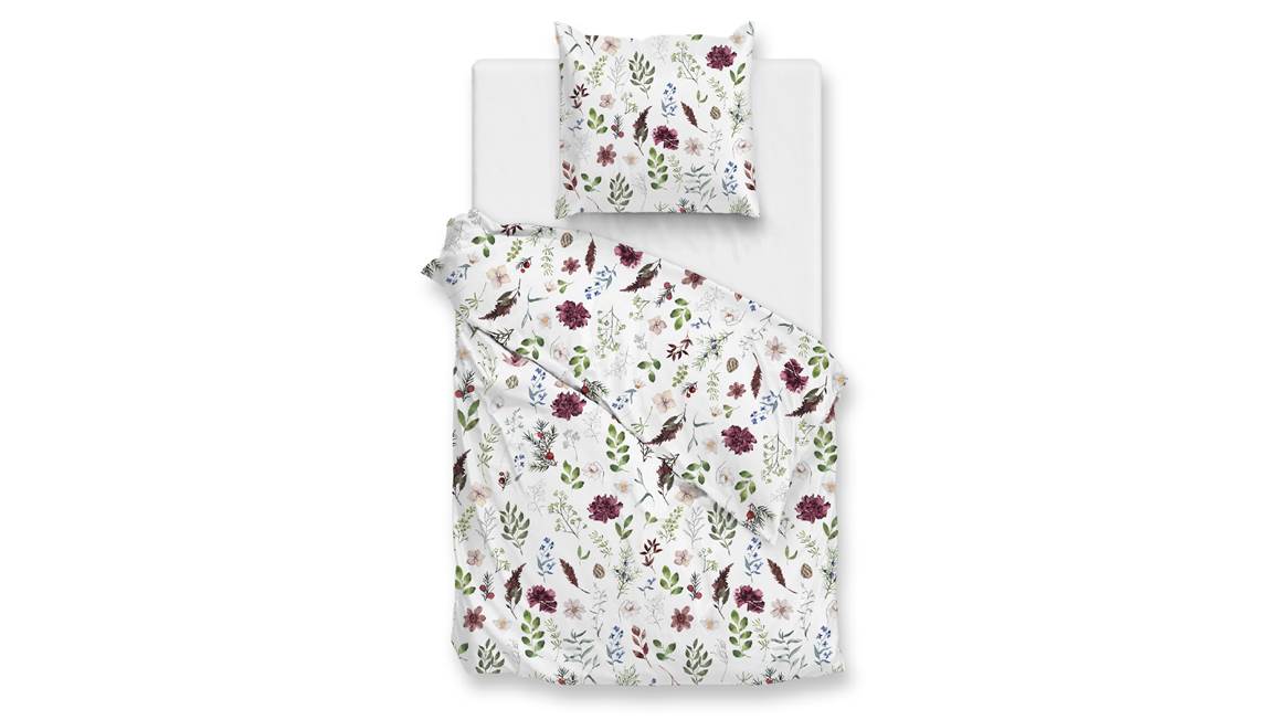 Zohome Celeste housse de couette en flanelle