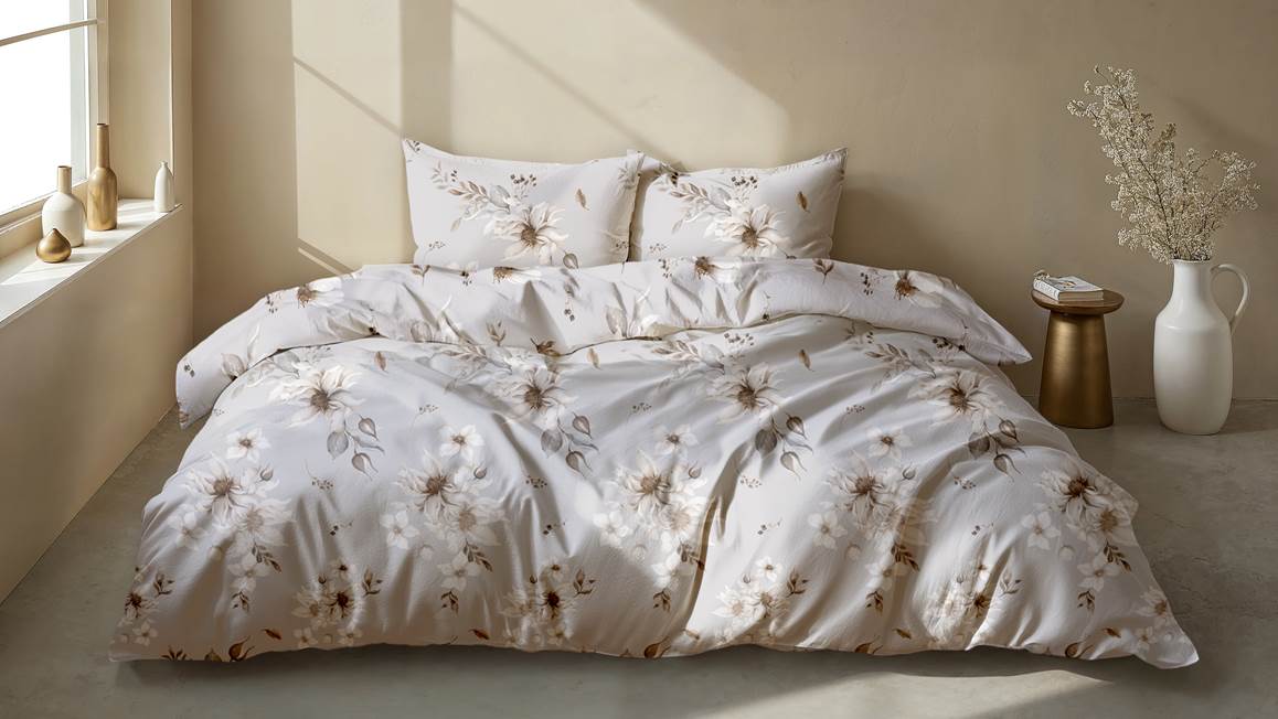 Zohome Elara housse de couette en flanelle