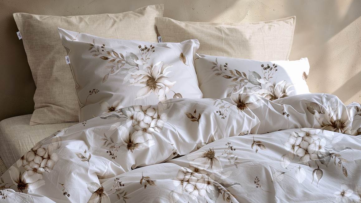 Zohome Elara housse de couette en flanelle