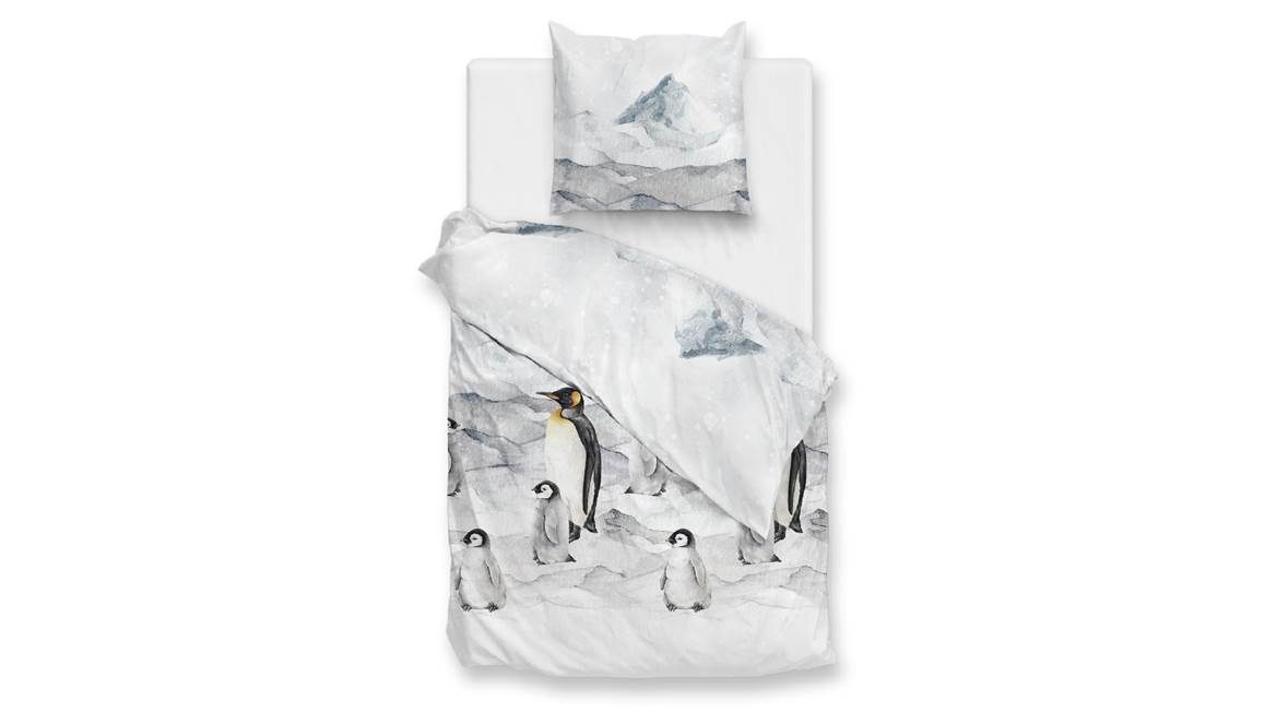 Zohome Frostine housse de couette en flanelle