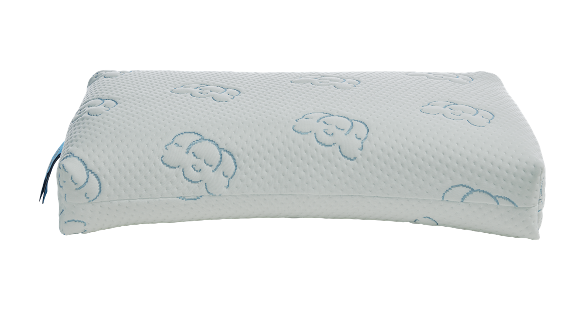 Silvana Cool Flex Blauw oreiller latex medium