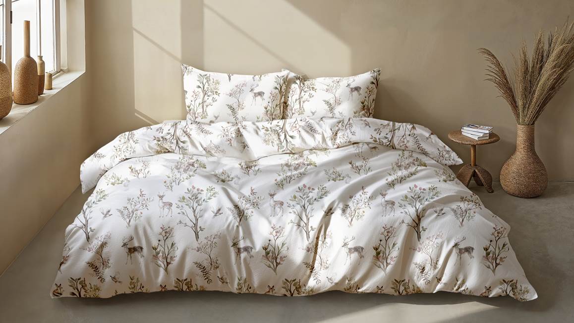 Zohome Hazel housse de couette en flanelle