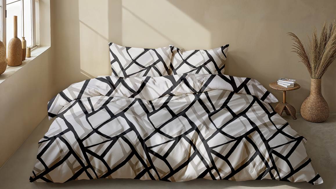 Zohome Serena housse de couette en flanelle