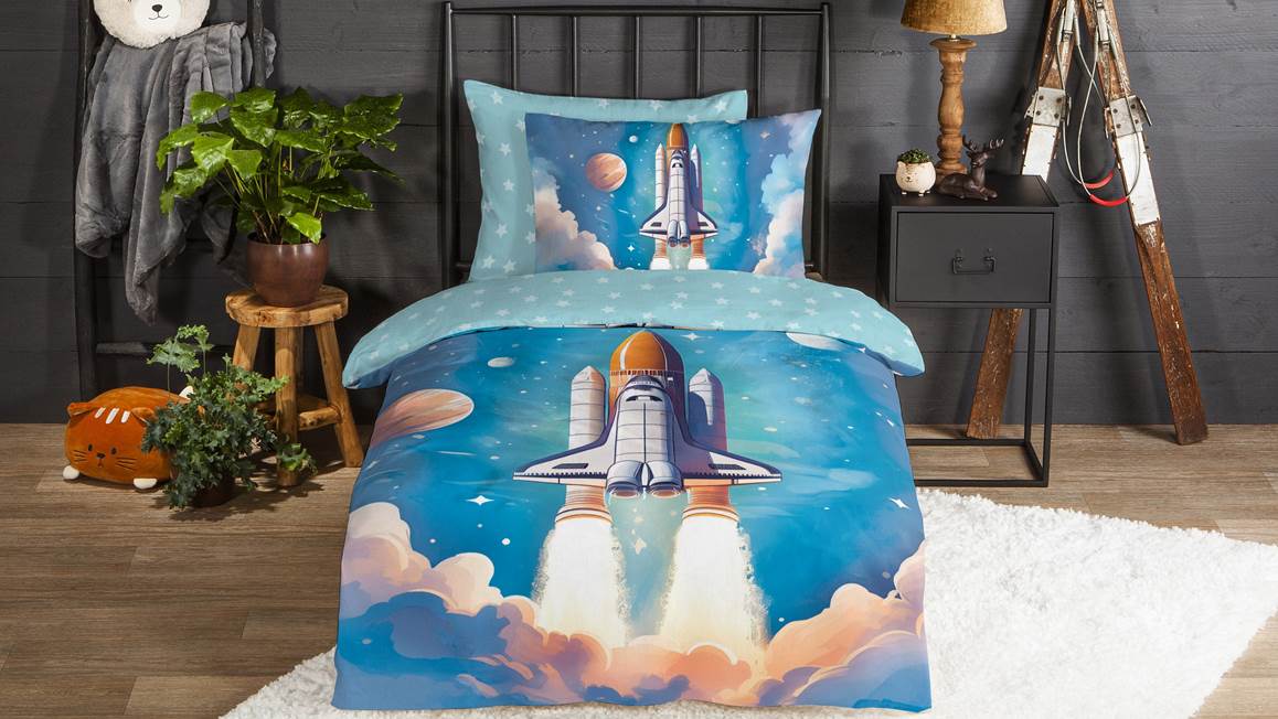 Good Morning Fred housse de couette en flanelle